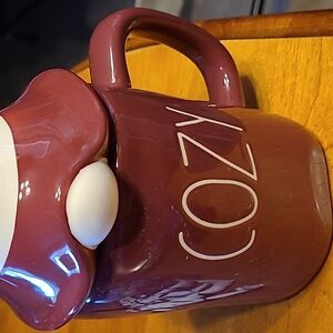 Rae dunn cozy cup & lid